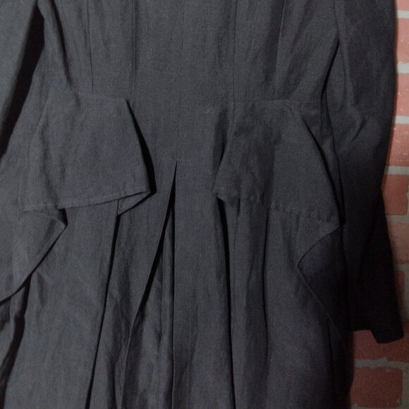 All Saints "Rare" Vintage Gwen Linen Mix Coat UK12 - Picture 11 of 16